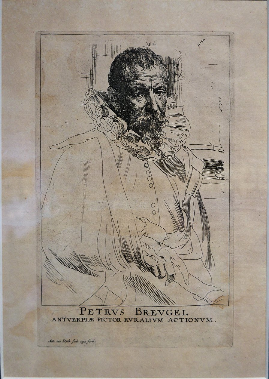 Pieter Bruegel Młodszy autorstwa Anthony van Dyck