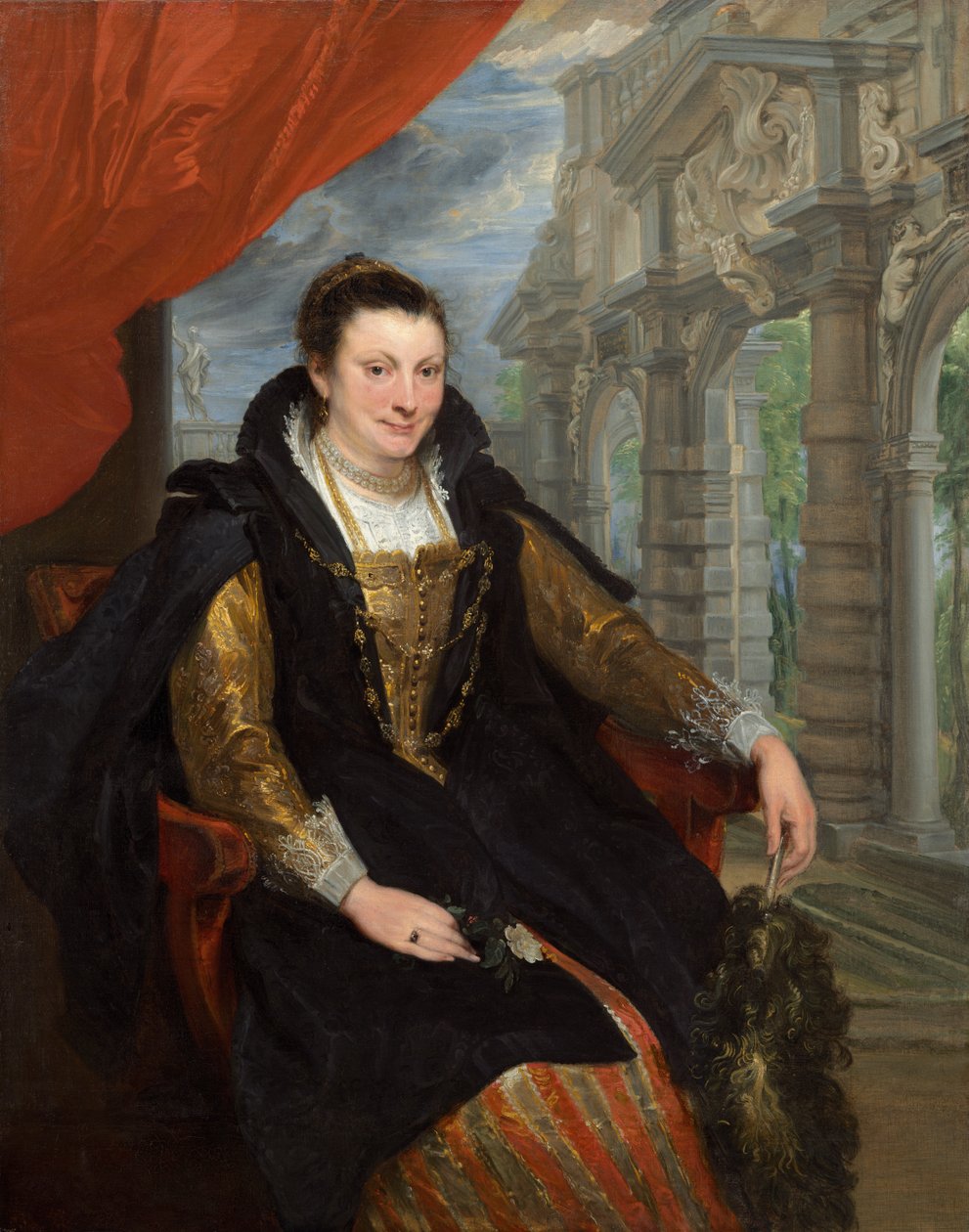 Portret Izabeli Brandt autorstwa Anthony van Dyck