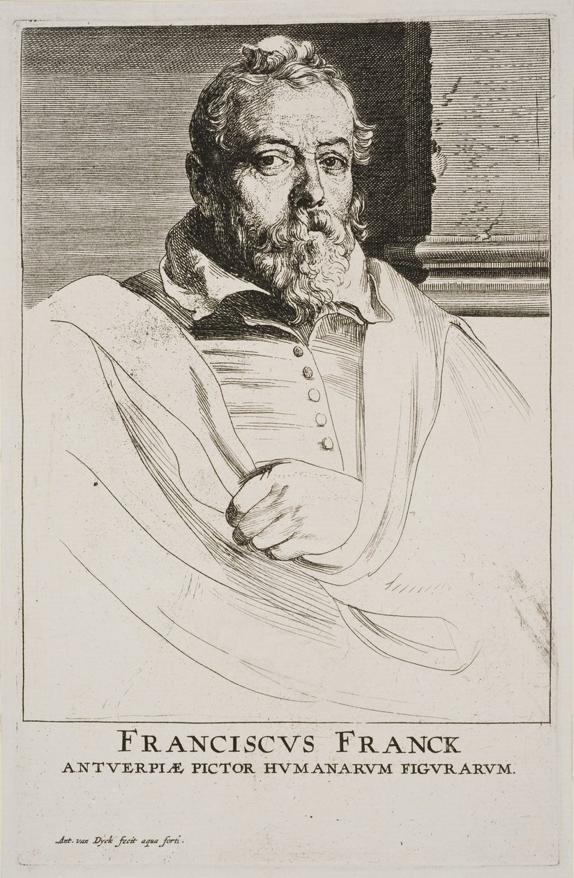Portret Fransa Franckena autorstwa Anthony van Dyck
