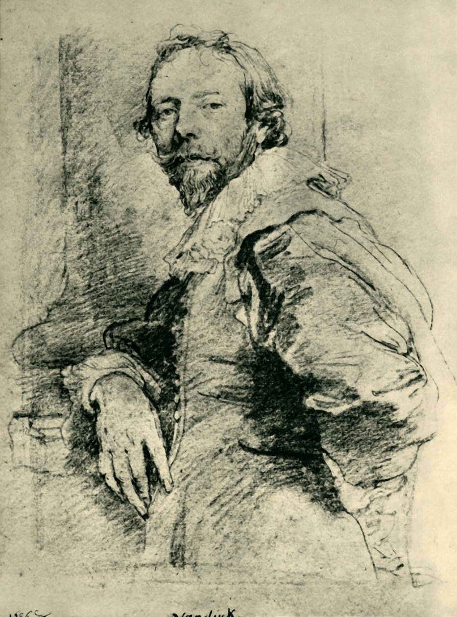 Portret Adama de Costera, 1627-1635, 1943. autorstwa Anthony van Dyck