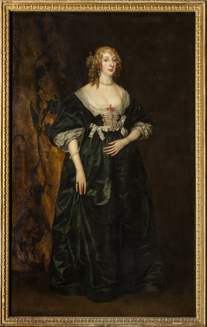 Portret Anny Zofii Herbert, hrabiny Carnarvon (olej na płótnie) autorstwa Anthony van Dyck