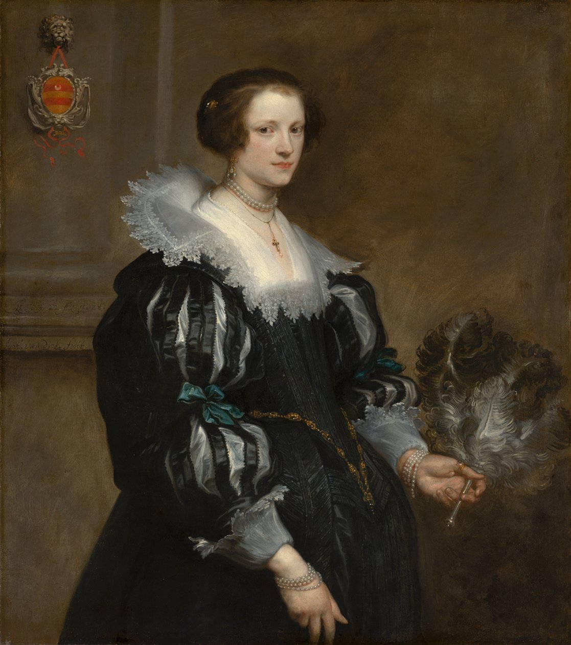 Portret Anny Wake autorstwa Anthony van Dyck
