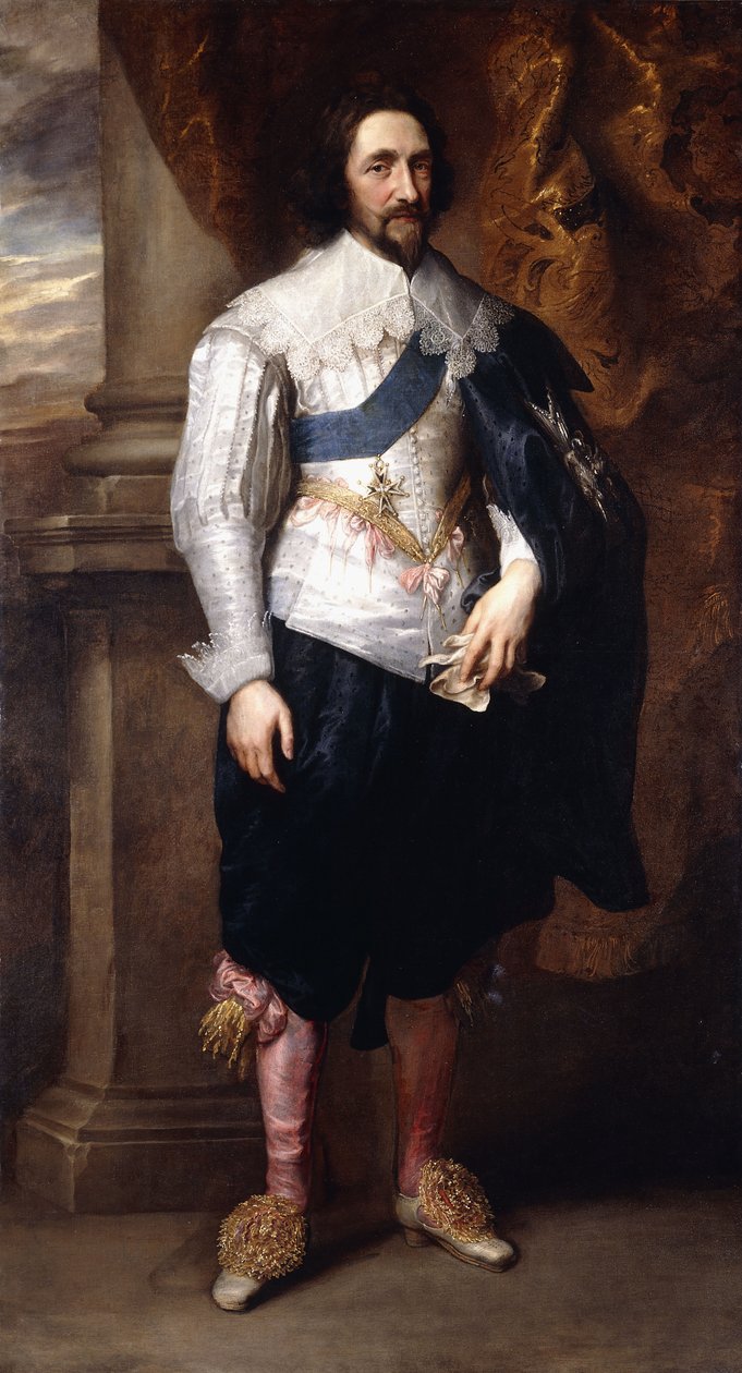 Portret Karola, markiza Vieuville, autorstwa Anthony van Dyck
