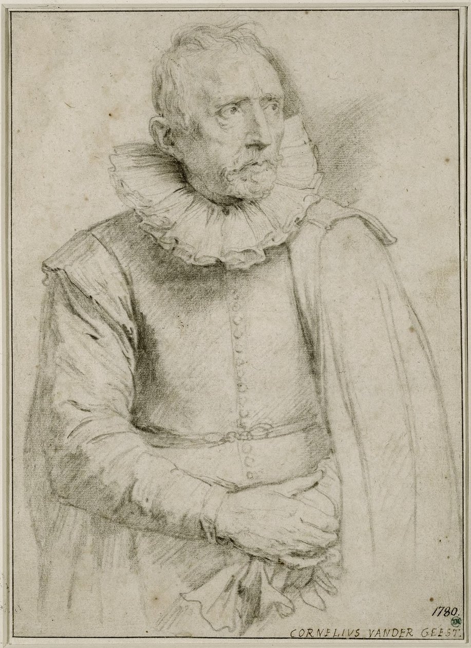 Portret Cornelisa van der Geesta autorstwa Anthony van Dyck