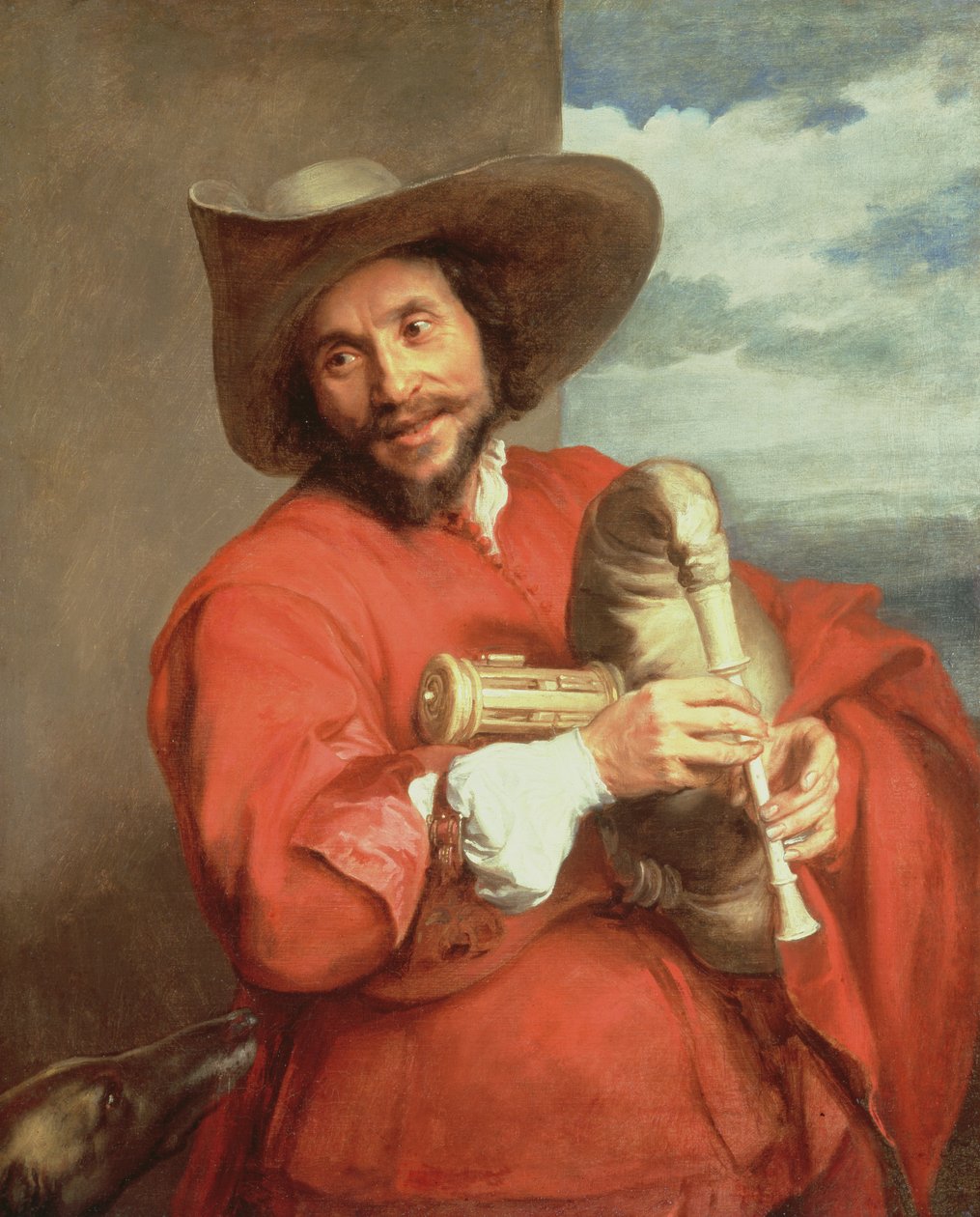 Portret Francois Langlois (1589-1647) ok. 1637 autorstwa Anthony van Dyck