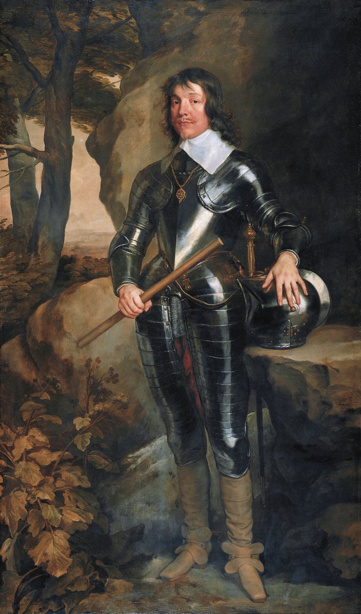 Portret Jamesa, 1. księcia Hamilton (1606-1649) autorstwa Anthony van Dyck