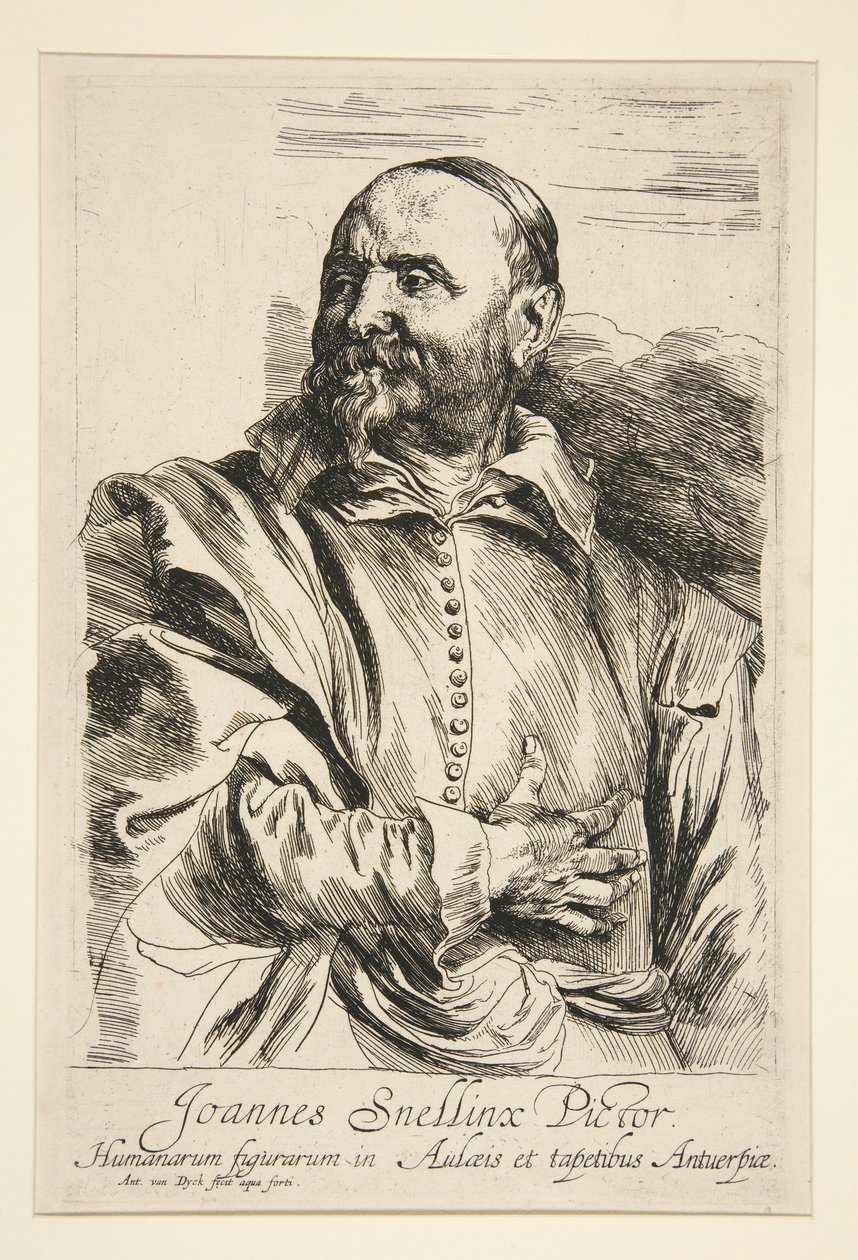 Portret Jana Snellinxa autorstwa Anthony van Dyck