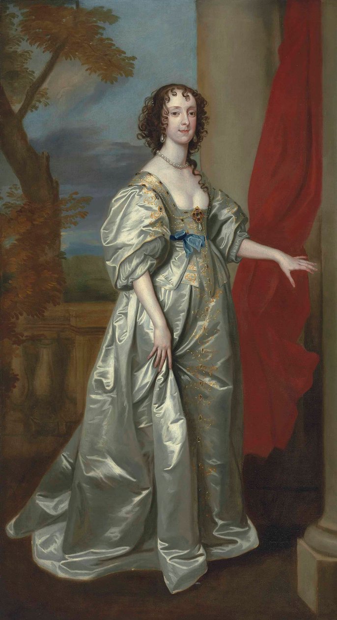 Portret Margaret Smith, pani Thomas Carey, późniejszej damy Edwarda Herberta (1606-1678) autorstwa Anthony van Dyck