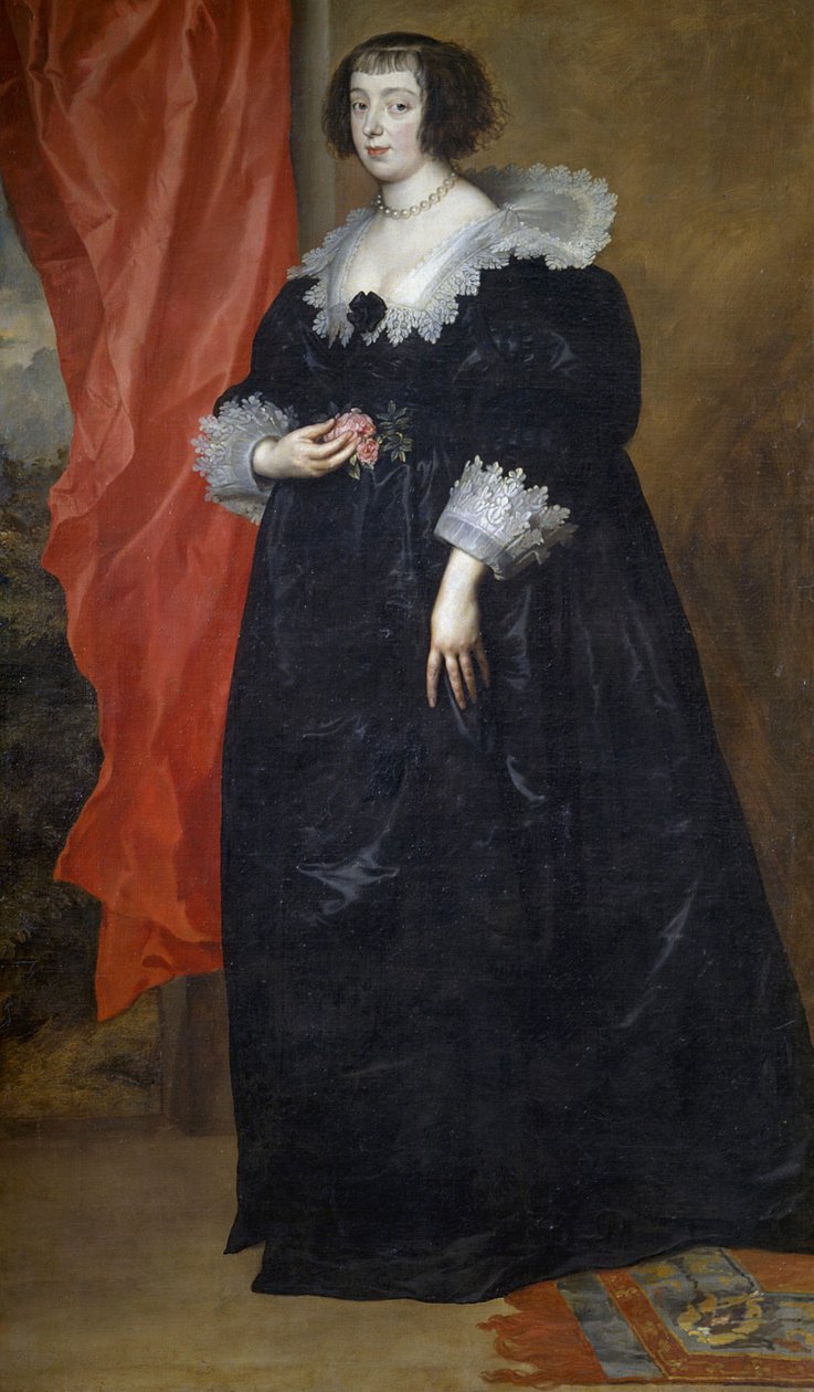 Portret Małgorzaty Lotaryngii (1615-1672), autorstwa Anthony