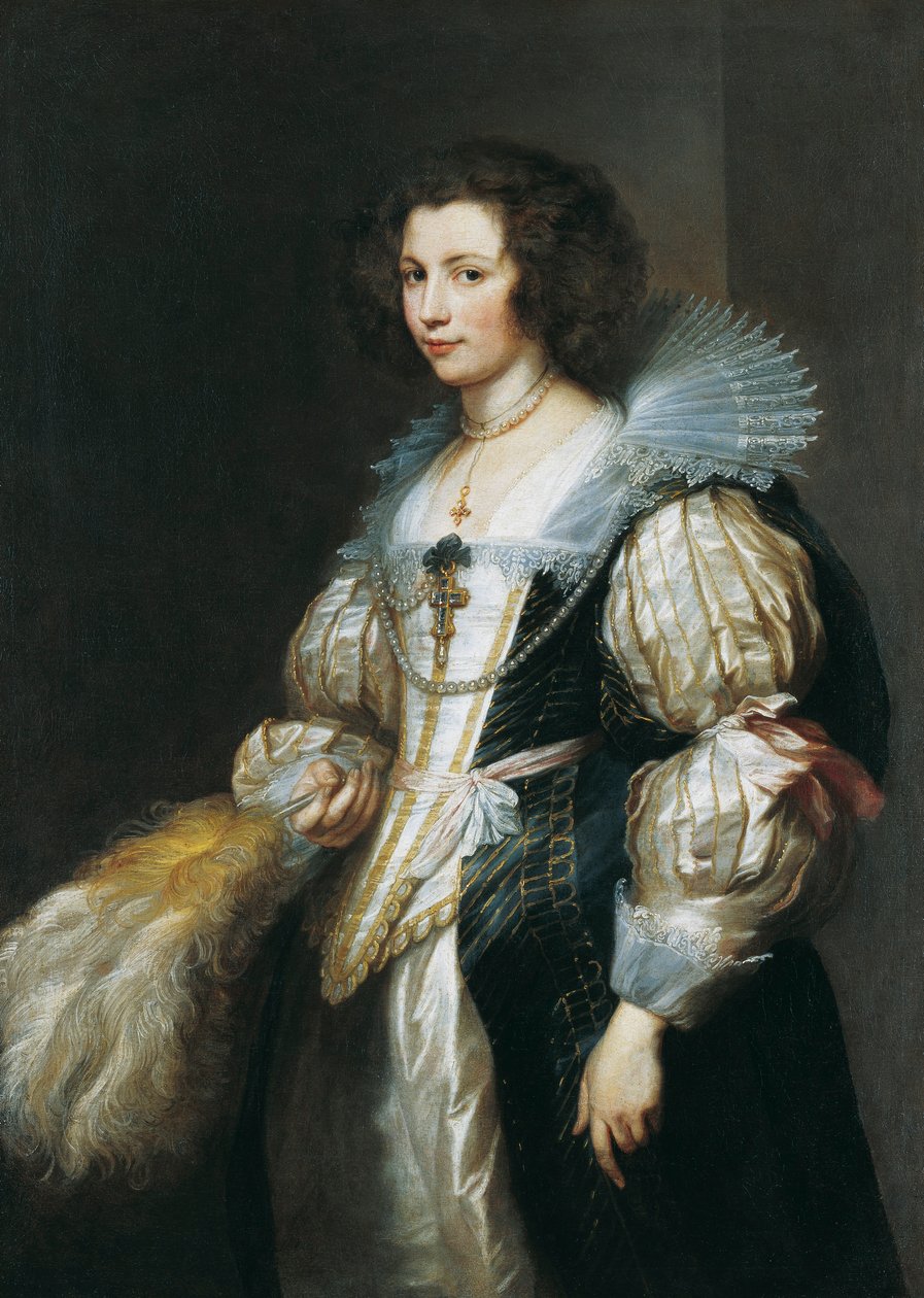 Portret Marii Ludwiki de Tassis (1611-1638), córki kanonika Antoine