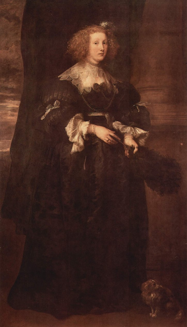 Portret Marii de Raet autorstwa Anthony van Dyck