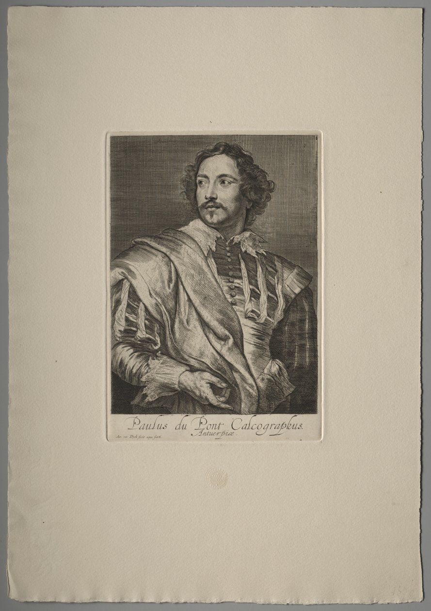 Portret Paula du Pont autorstwa Anthony van Dyck