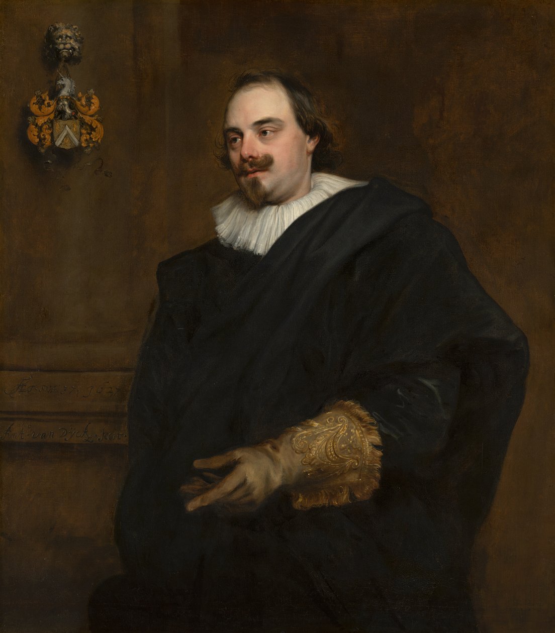Portret Peetera Stevensa (ok. 1590-1668), 1627 autorstwa Anthony van Dyck