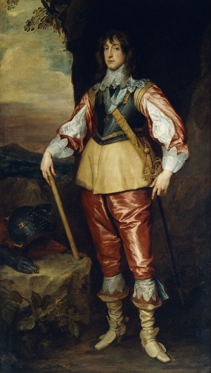 Portret księcia Karola Ludwika autorstwa Anthony van Dyck