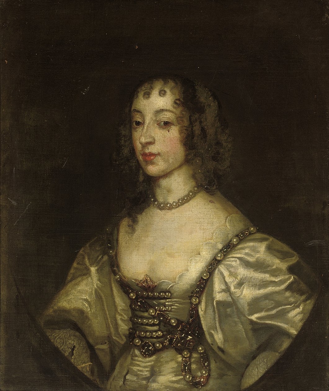 Portret królowej Henrietty Marii autorstwa Anthony van Dyck