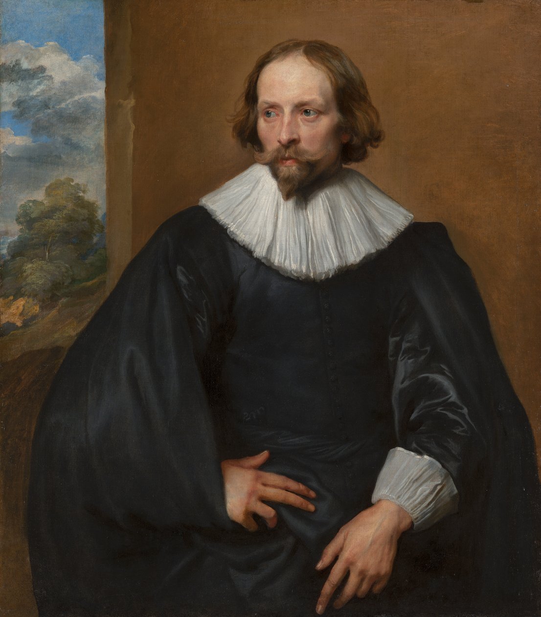 Portret Quintijn Symons, ok. 1634-35 autorstwa Anthony van Dyck
