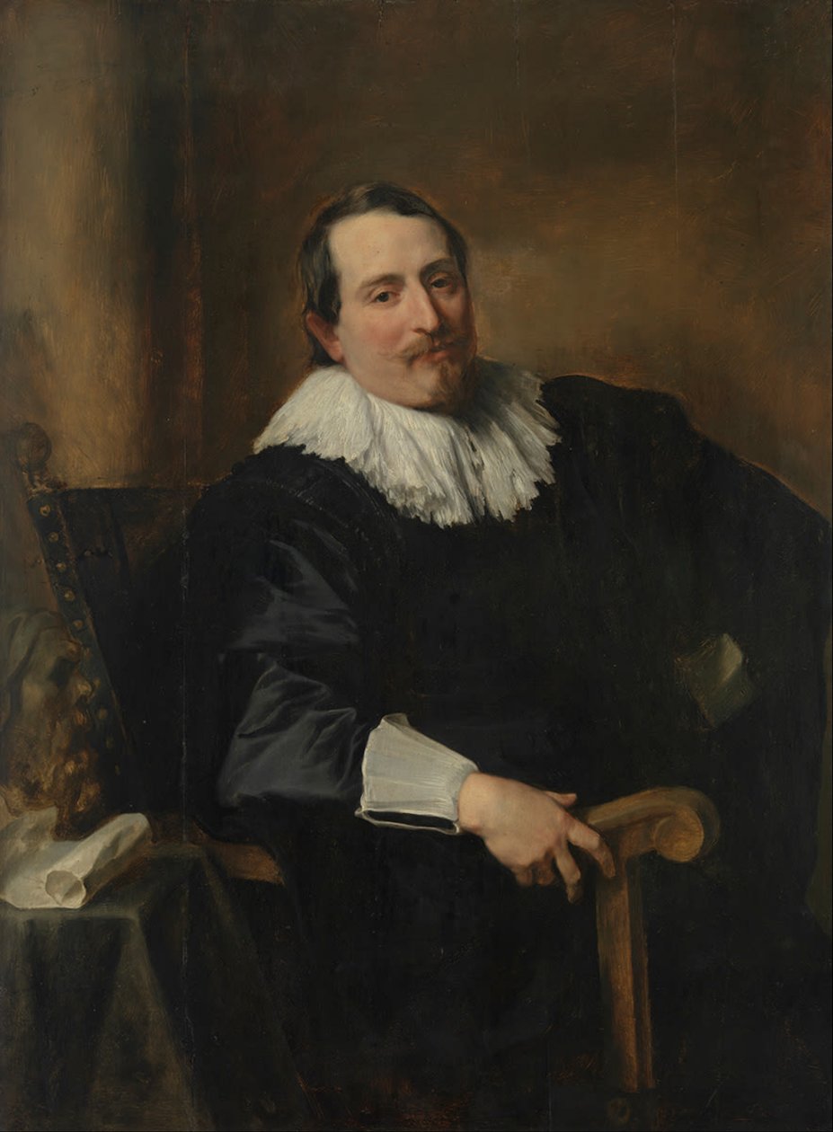 Portret Theodoor Rombouts autorstwa Anthony van Dyck