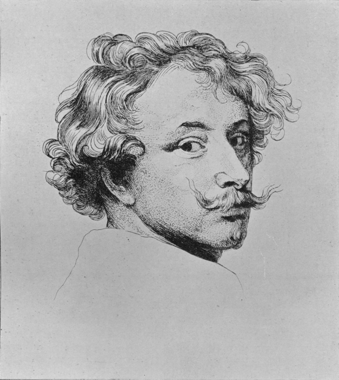 Portret Vandycka, 1635 autorstwa Anthony van Dyck
