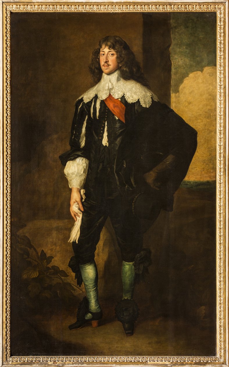 Portret Williama Cavendisha, 3. hrabiego Devonshire, c.1638 (olej na płótnie) autorstwa Anthony van Dyck