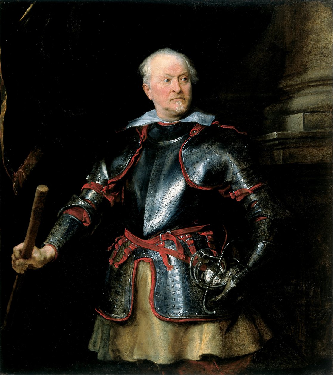 Portret mężczyzny w zbroi autorstwa Anthony van Dyck