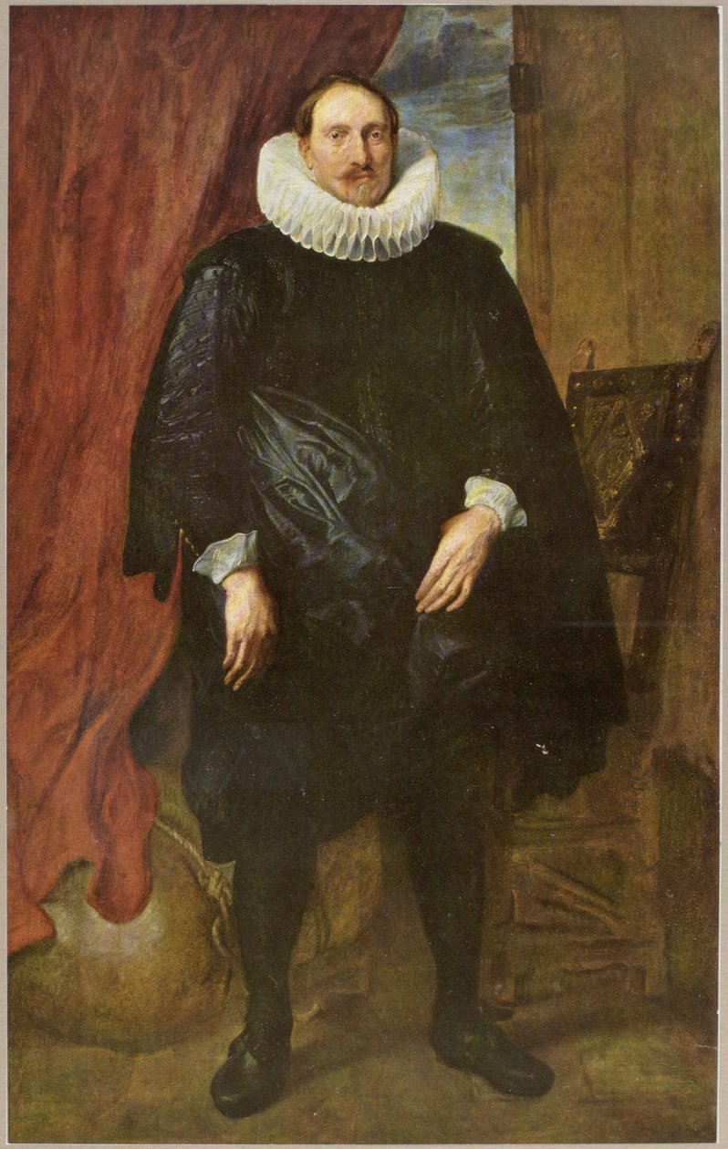 Portret mężczyzny, prawdopodobnie z rodziny Vinck/Vincque autorstwa Anthony van Dyck