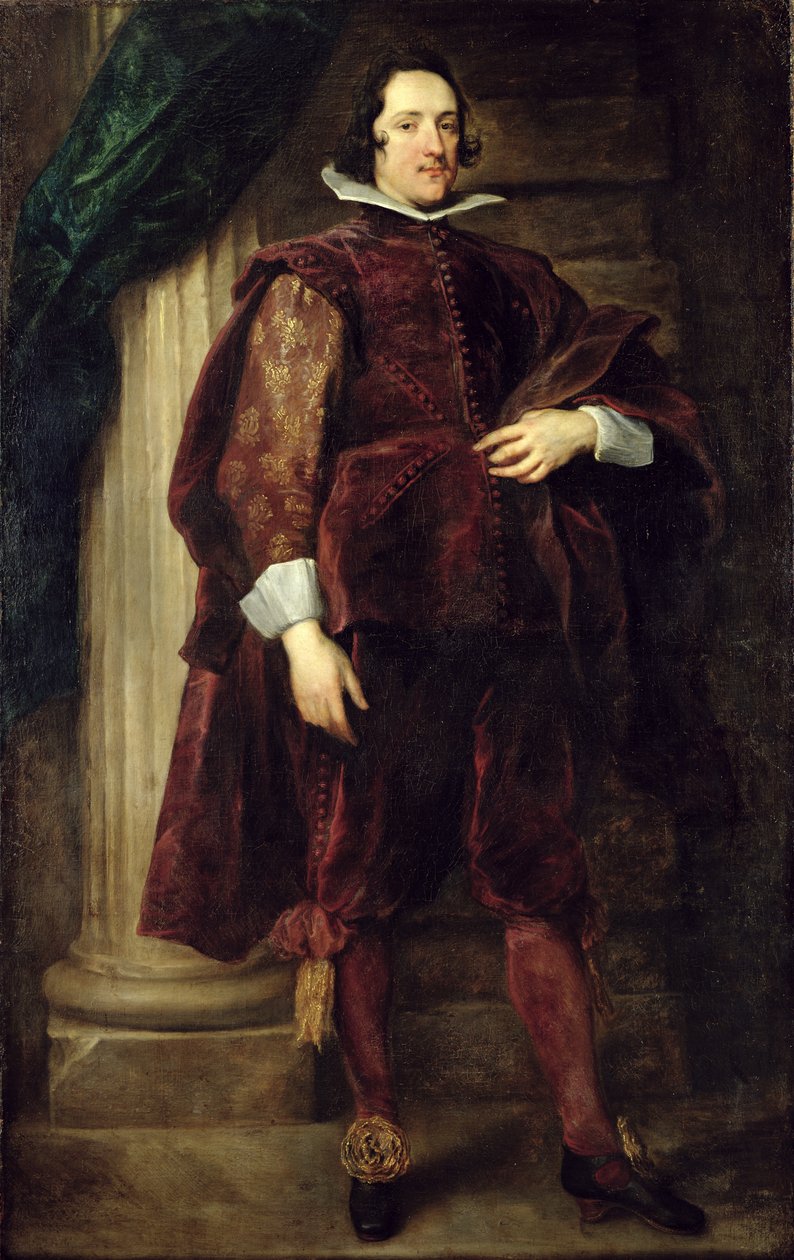 Portret szlachcica włoskiego, 1624-27 autorstwa Anthony van Dyck