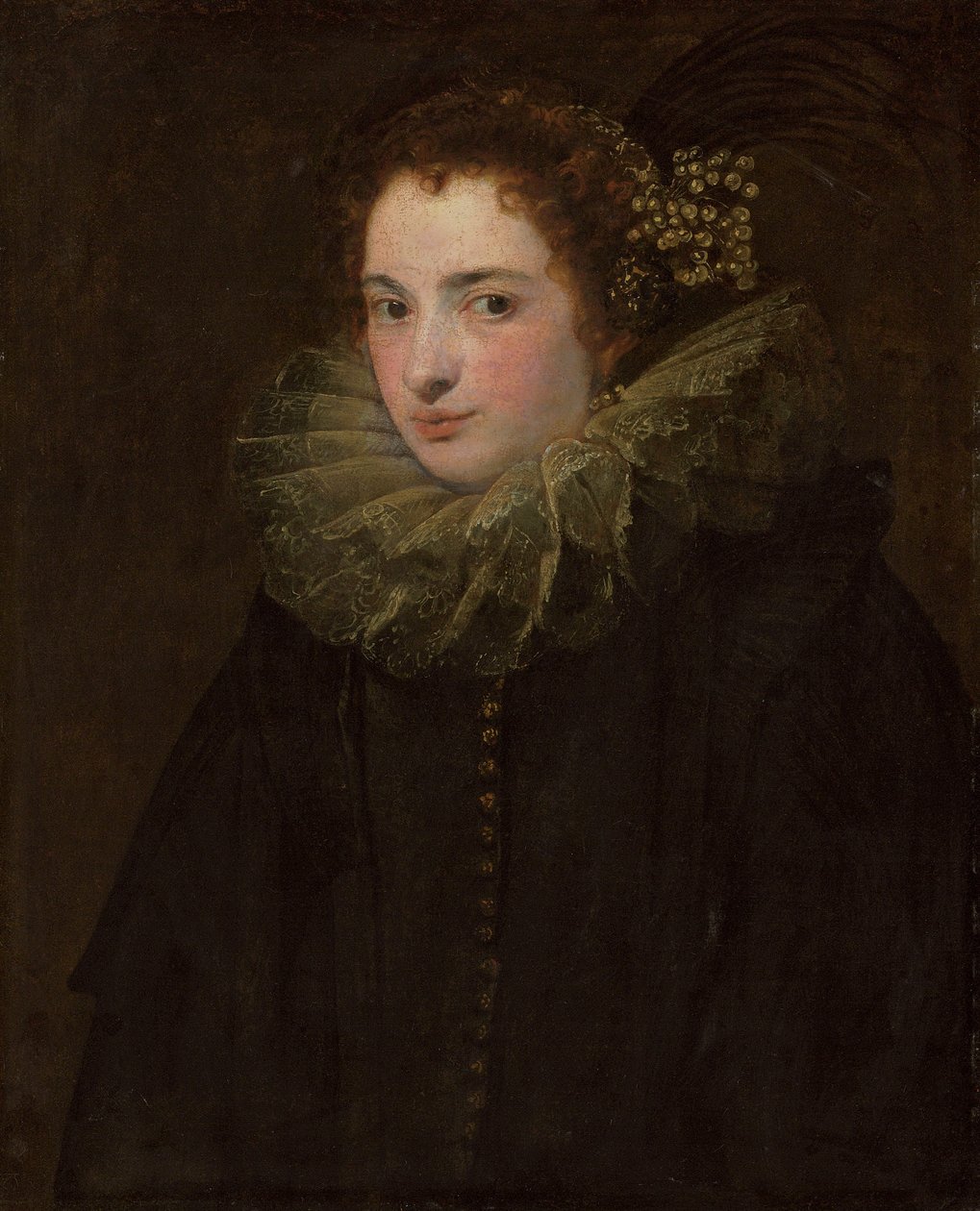 Portret nieznanej kobiety autorstwa Anthony van Dyck