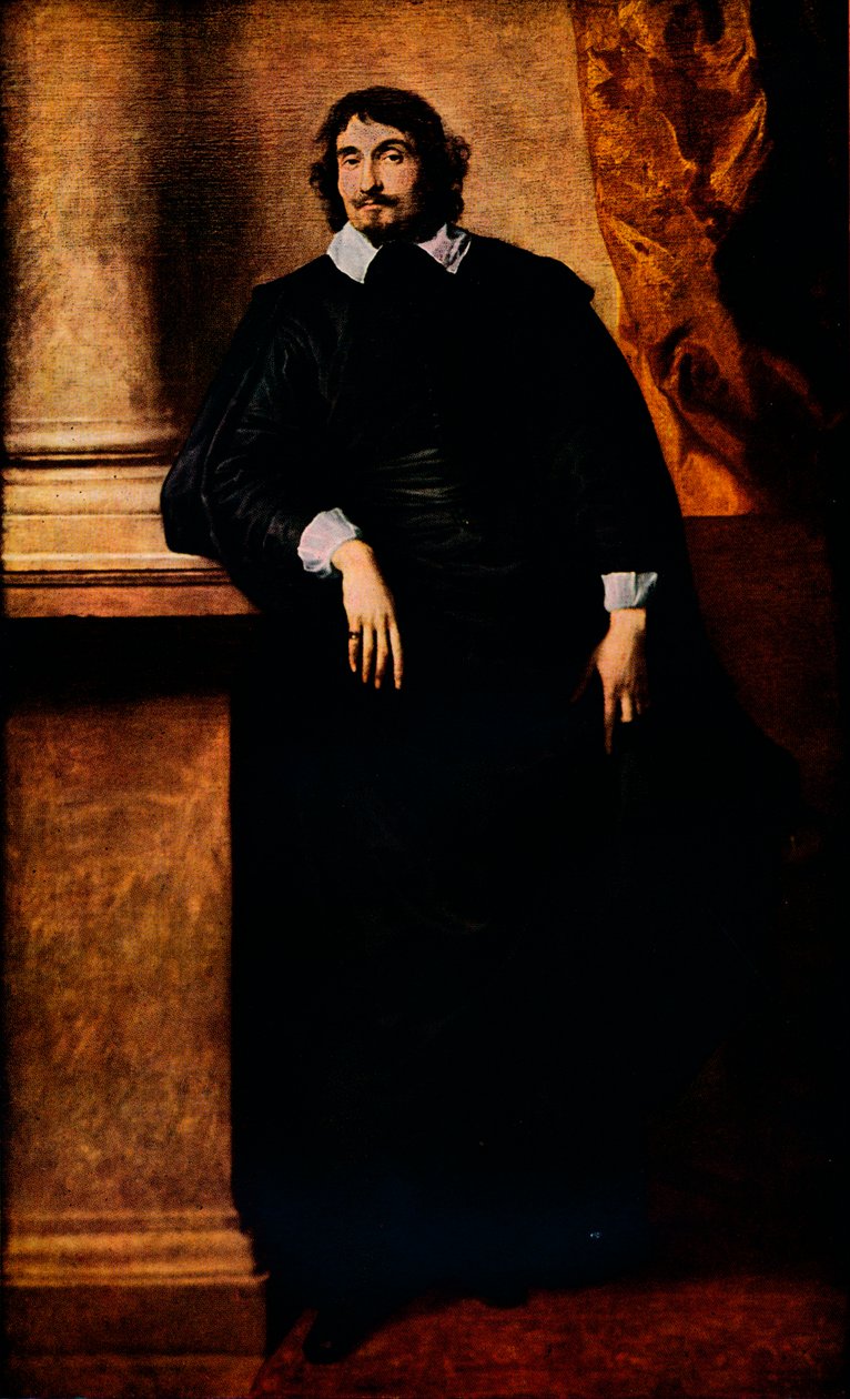 Portret opactwa Scaglia, 1634 autorstwa Anthony van Dyck