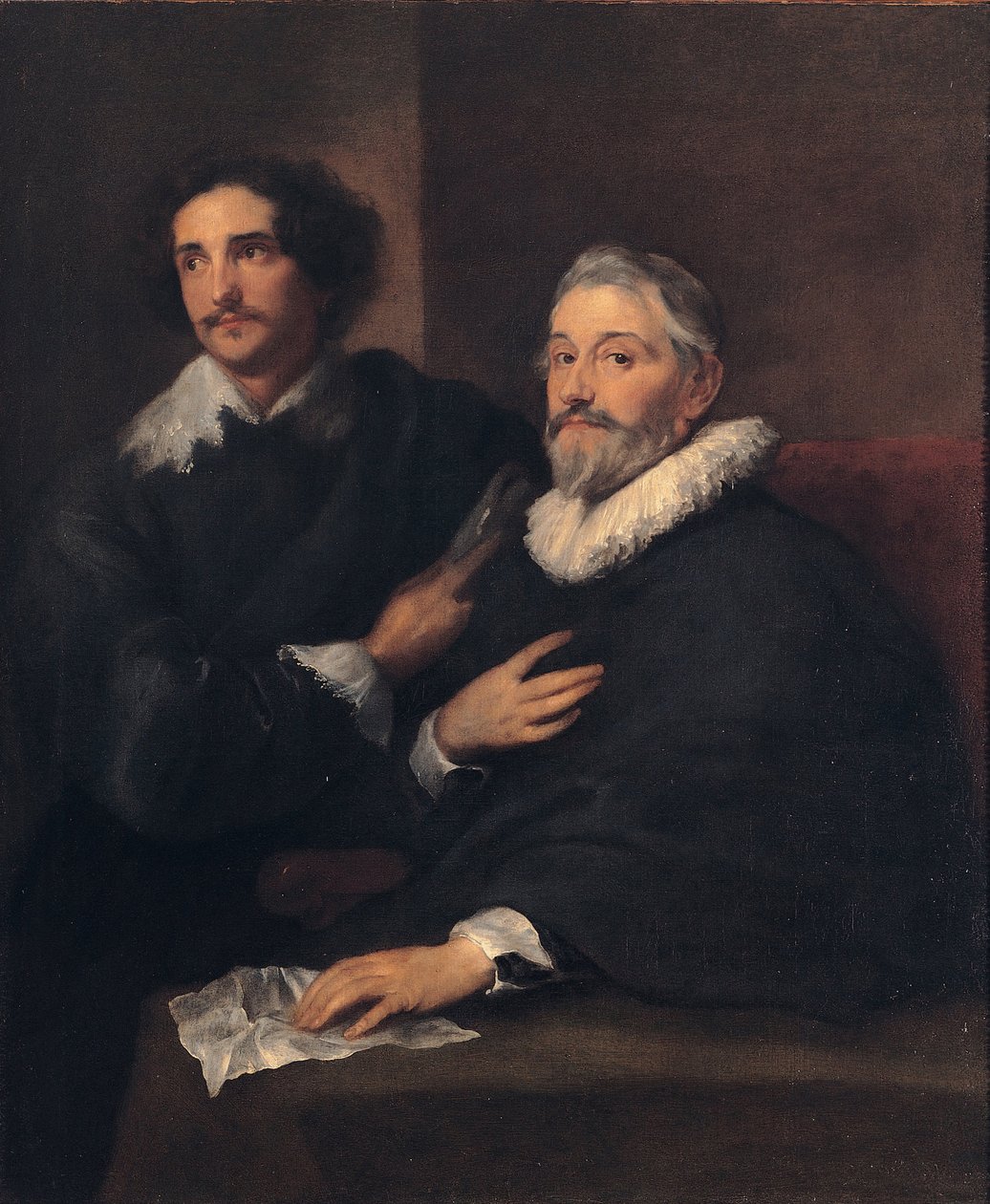 Portret braci de Wael, ok. 1930 r. 1620-1630 autorstwa Anthony van Dyck