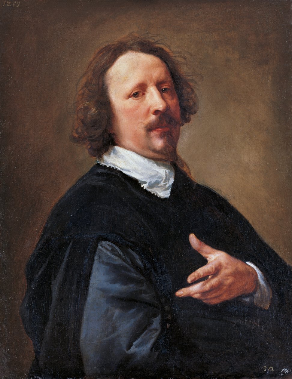 Portret malarza Gasparda de Crayera (1584-1669) autorstwa Anthony van Dyck