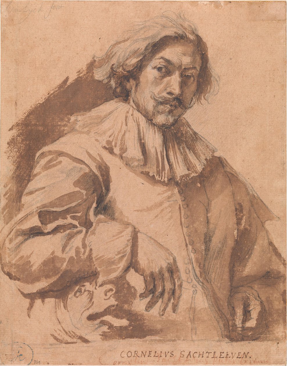 Portret Cornelisa Saftlevena autorstwa Anthony van Dyck