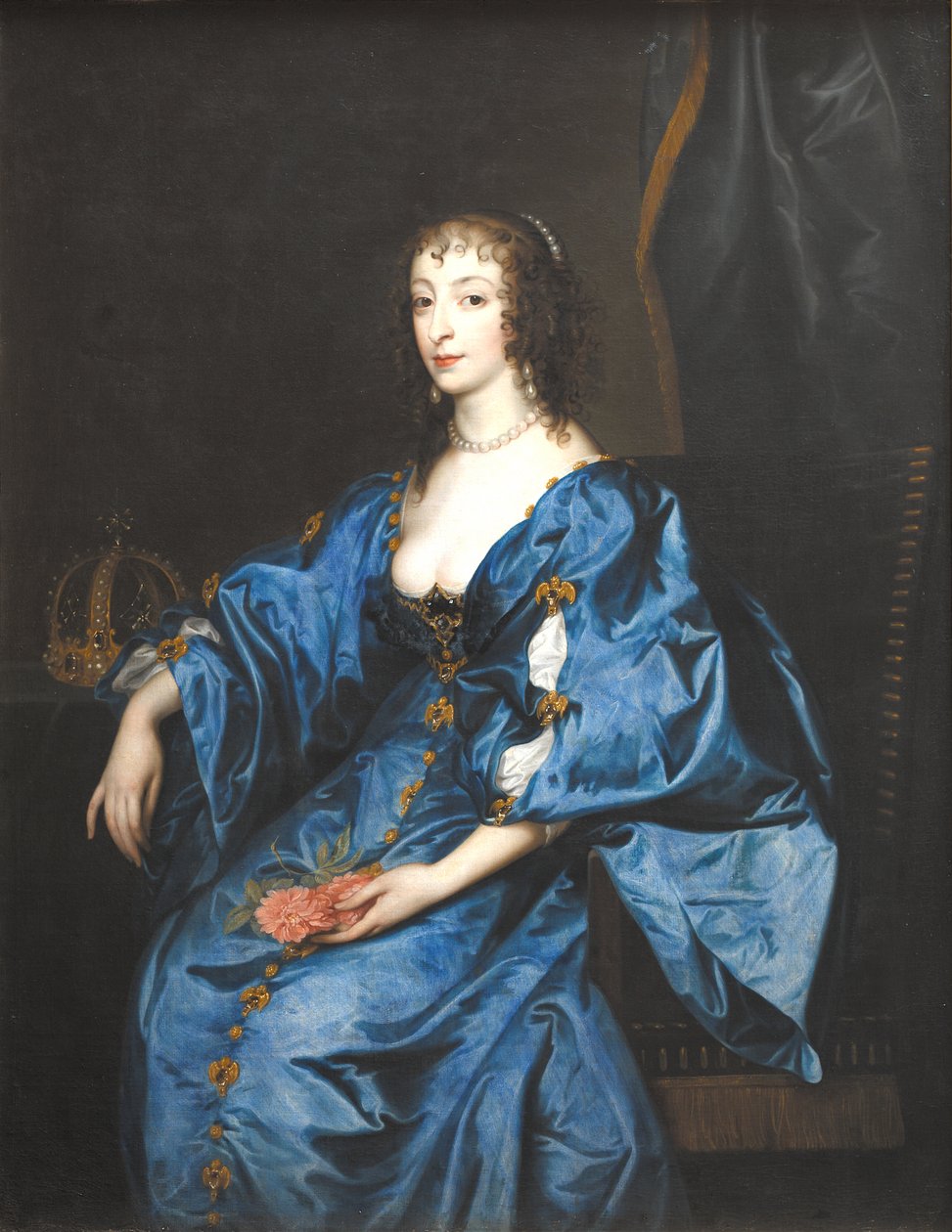 Królowa Henrietta Maria z Anglii autorstwa Anthony van Dyck