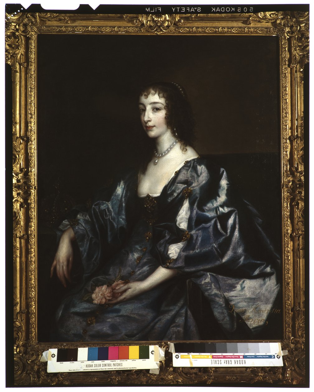 Królowa Henrietta Maria z Anglii, c.1636-38 autorstwa Anthony van Dyck