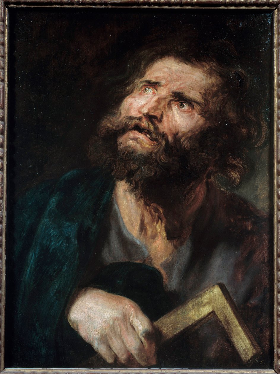 Św. Judy Reprezentacja apostoła Św. Judy Tadeusza. Obraz Antona van Dycka (1599-1641) autorstwa Anthony van Dyck