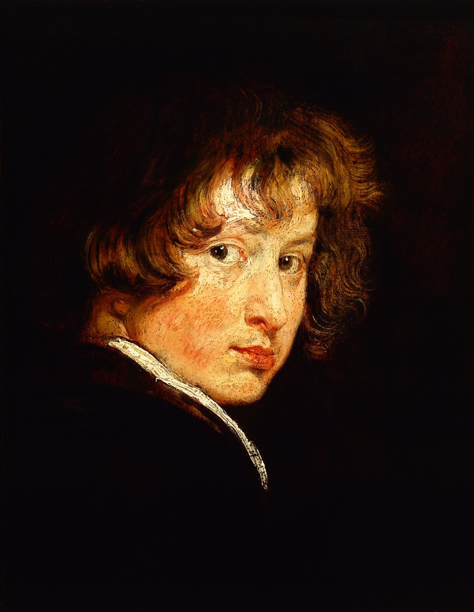 Autoportret w wieku szesnastu lat autorstwa Anthony van Dyck