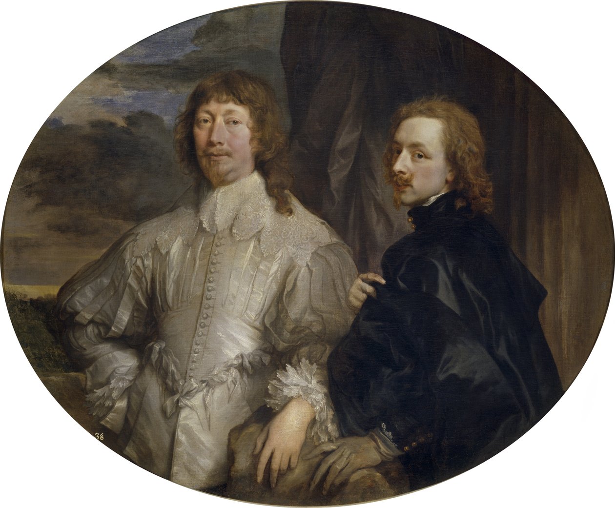 Sir Endymion Porter i Sir Anthony van Dyck autorstwa Anthony van Dyck