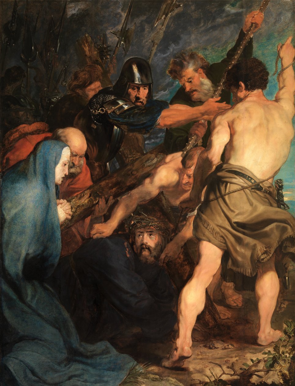 Noszenie Krzyża autorstwa Anthony van Dyck