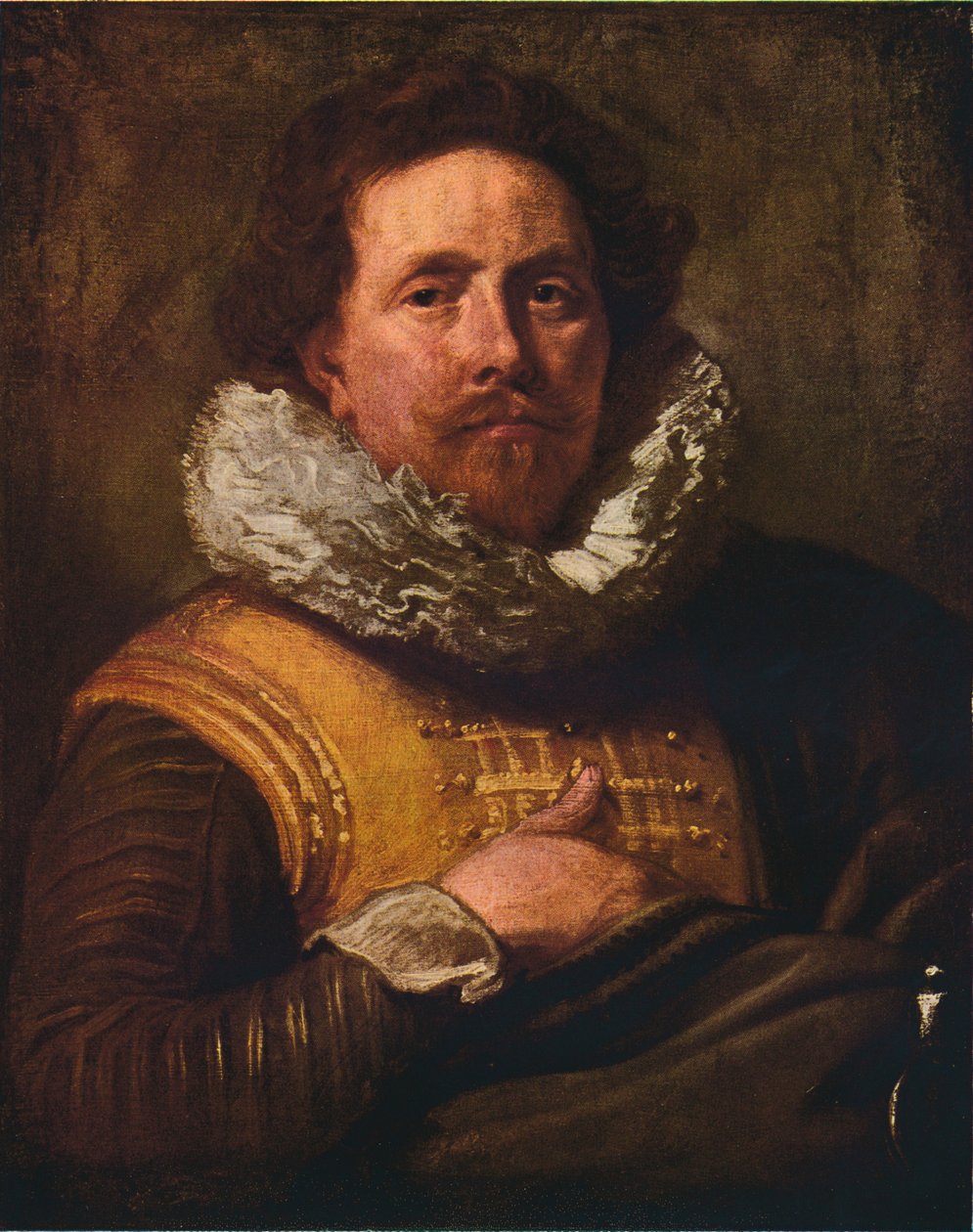 Kapitan gwardii, c1619-1541, 1937 autorstwa Anthony van Dyck