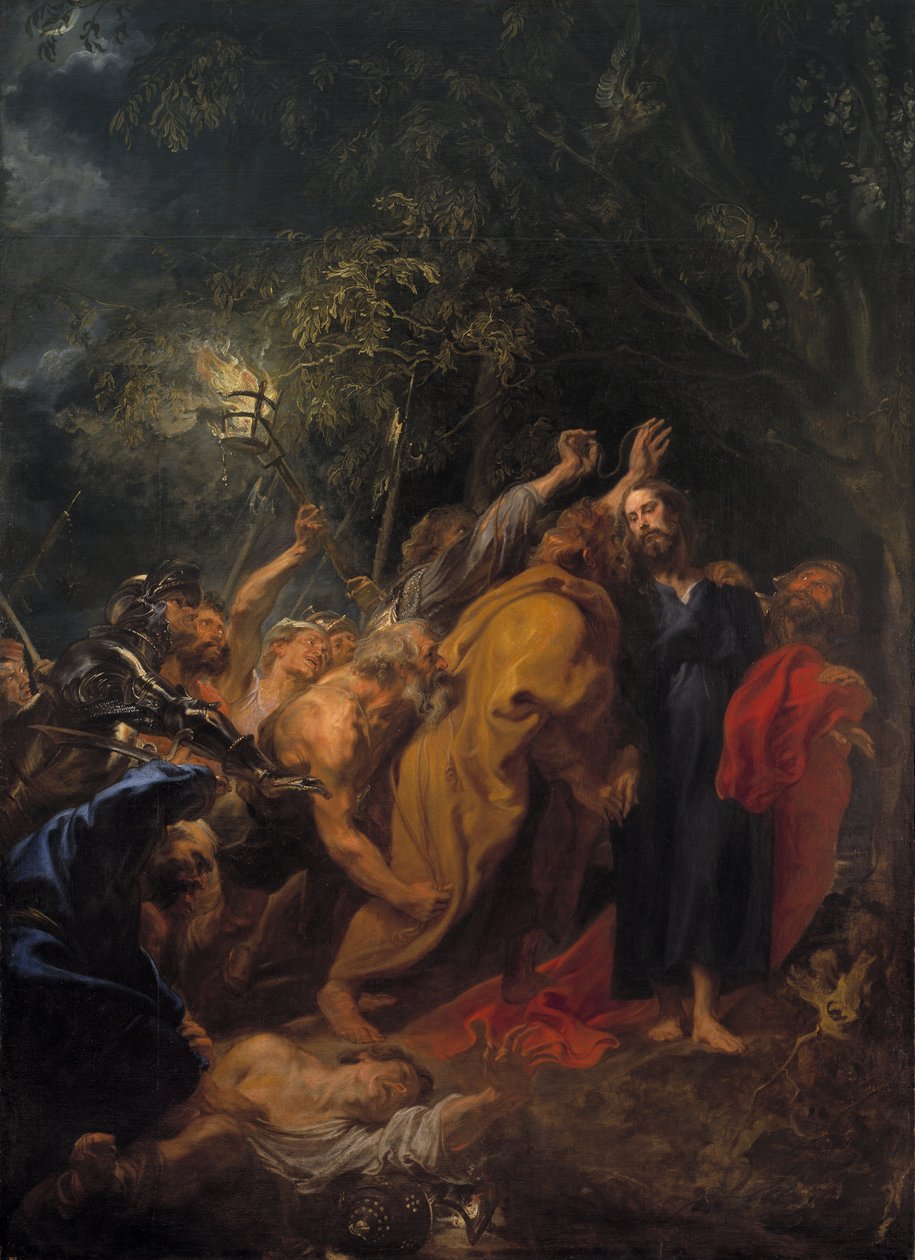 Pojmanie Chrystusa autorstwa Anthony van Dyck