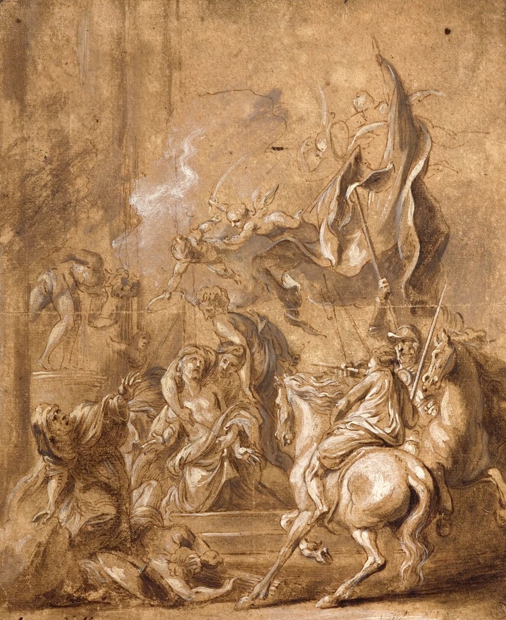 Nawrócenie Saula autorstwa Anthony van Dyck