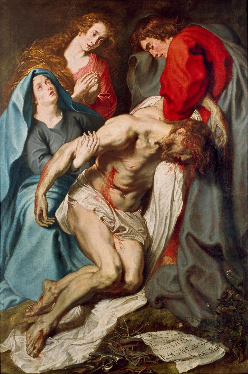 Złożenie, c1619 autorstwa Anthony van Dyck