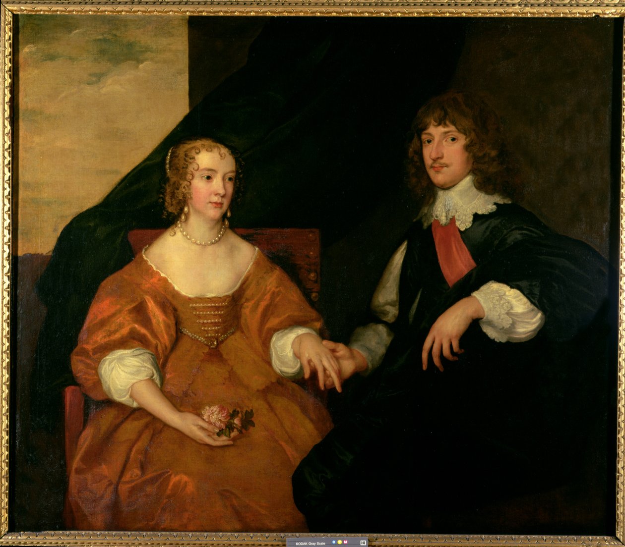 Hrabia i hrabina Bedford autorstwa Anthony van Dyck