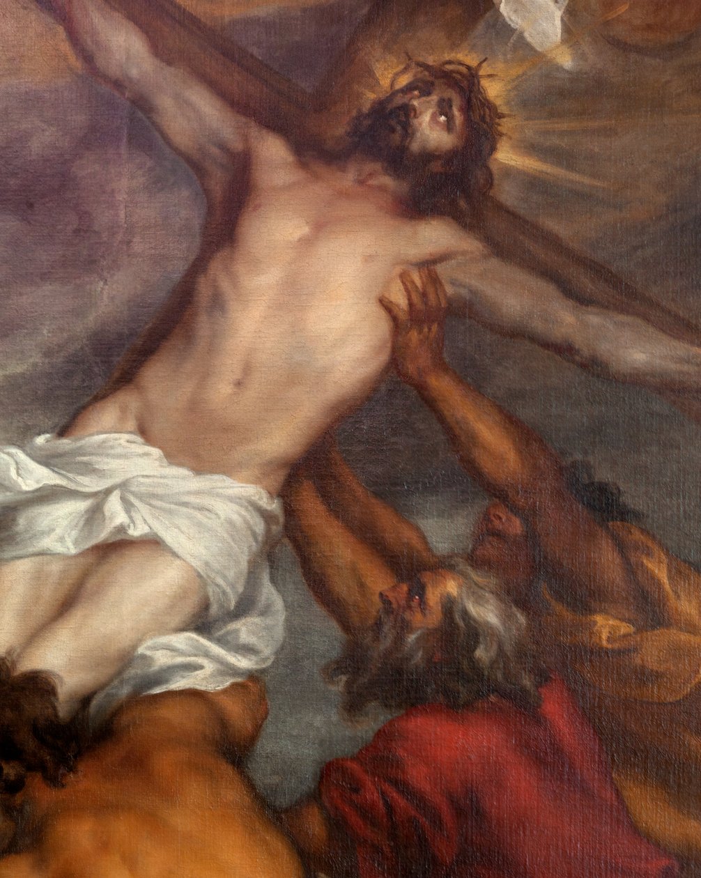 Podwyższenie Krzyża, przed 1631 (olej) autorstwa Anthony van Dyck