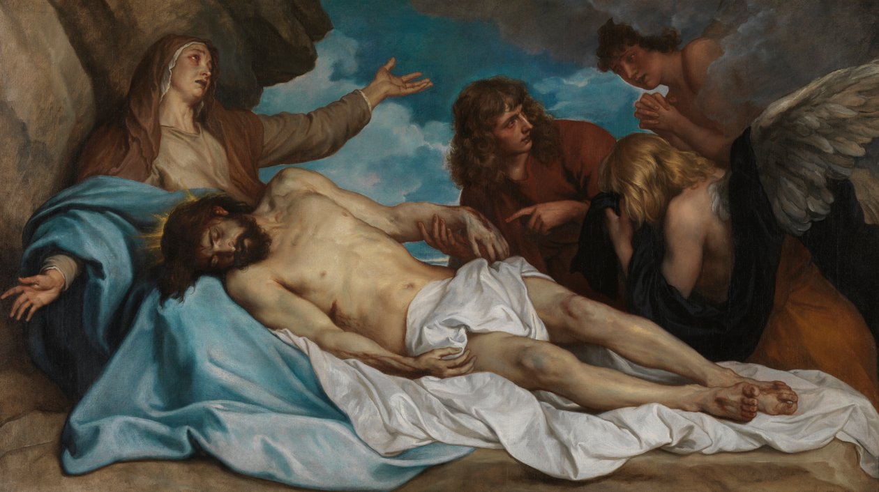 Opłakiwanie zmarłego Chrystusa autorstwa Anthony van Dyck