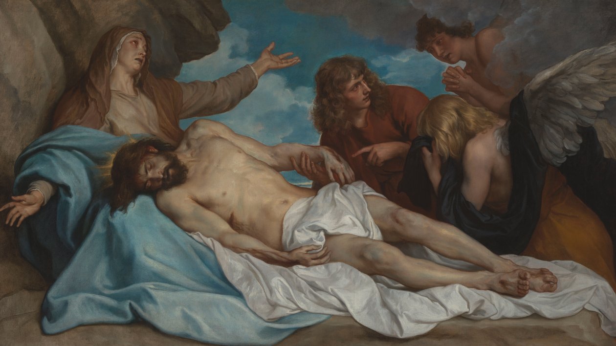 Opłakiwanie martwego Chrystusa autorstwa Anthony van Dyck