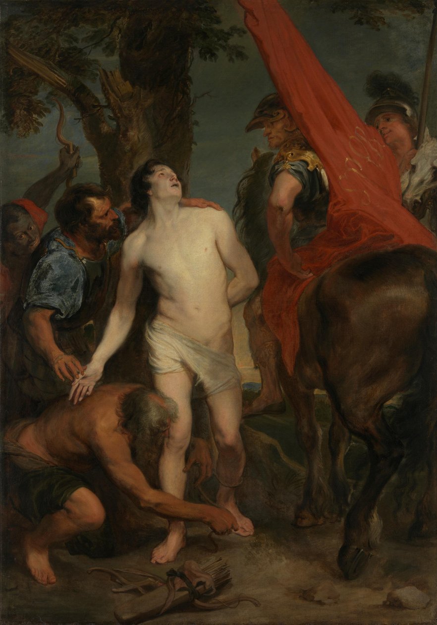 Męczeństwo świętego Sebastiana autorstwa Anthony van Dyck
