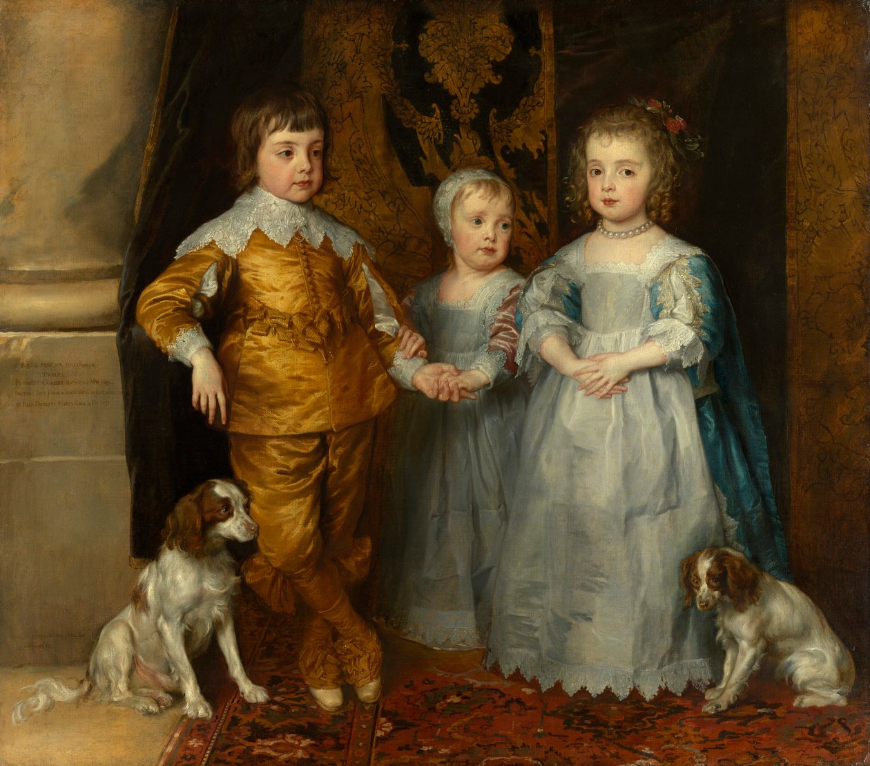 Troje najstarszych dzieci Karola I autorstwa Anthony van Dyck