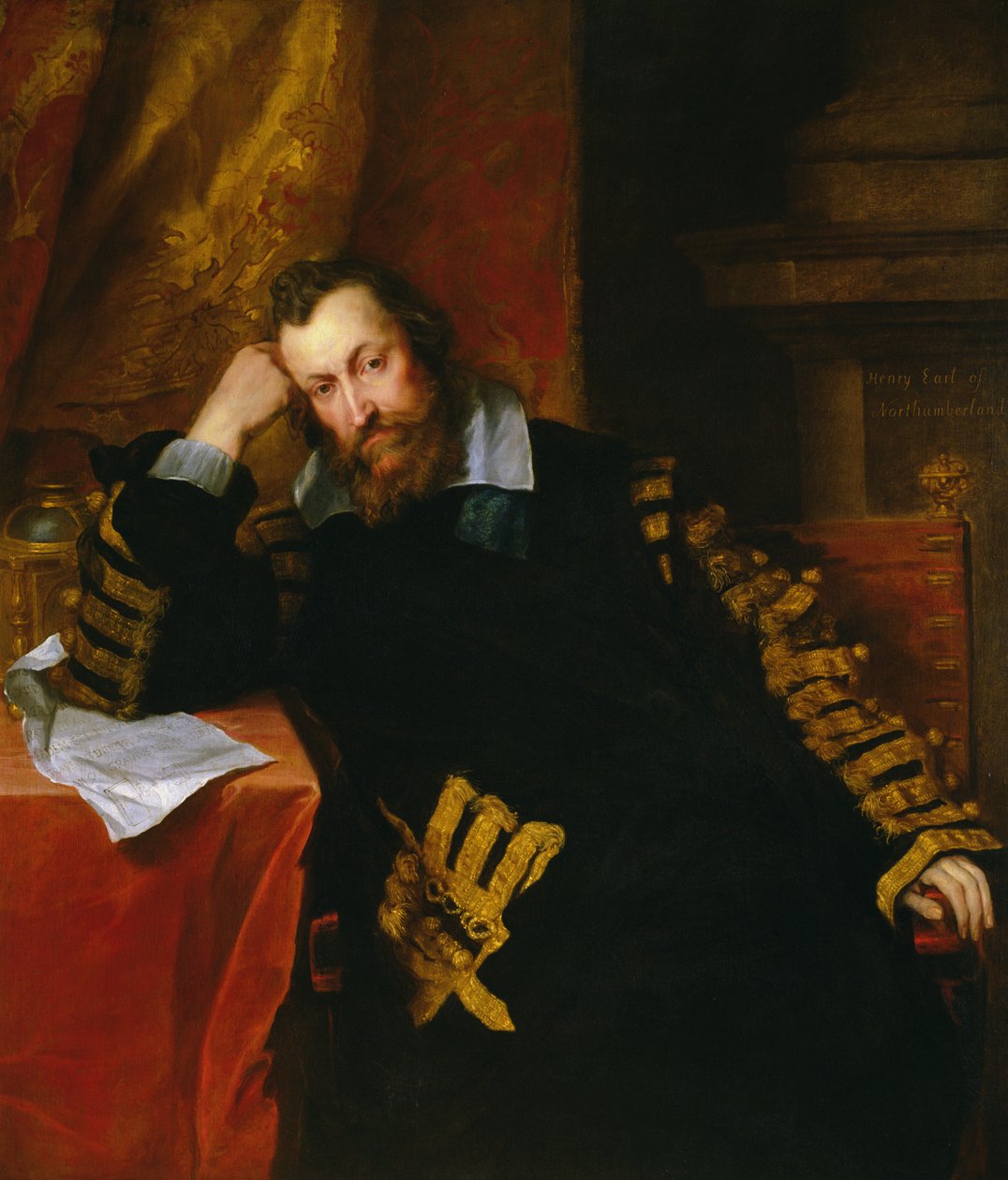 „The Wizard Earl”, Henry Percy, 9. hrabia Northumberland, 1635 autorstwa Anthony van Dyck