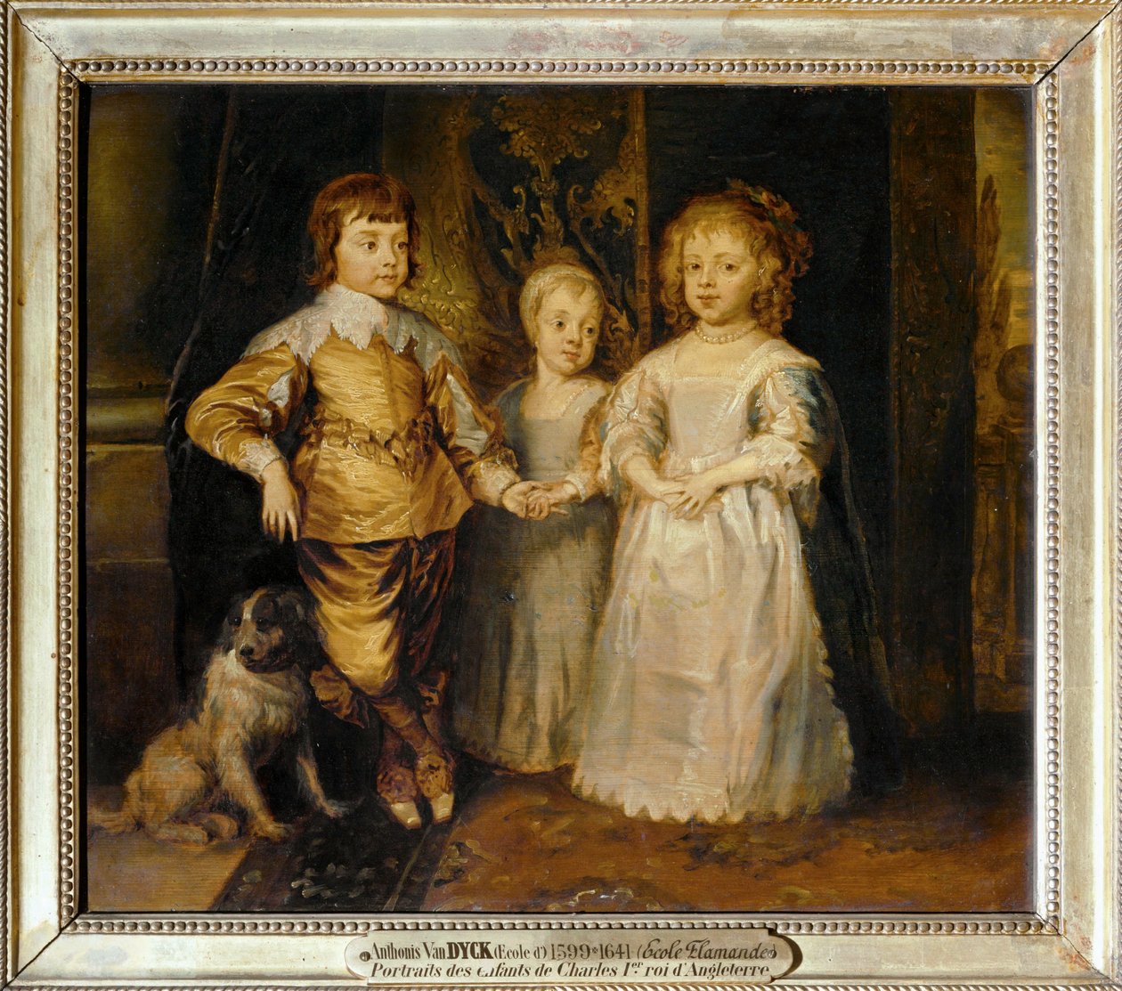 Dzieci Karola I z Anglii; ... autorstwa Anthony van Dyck