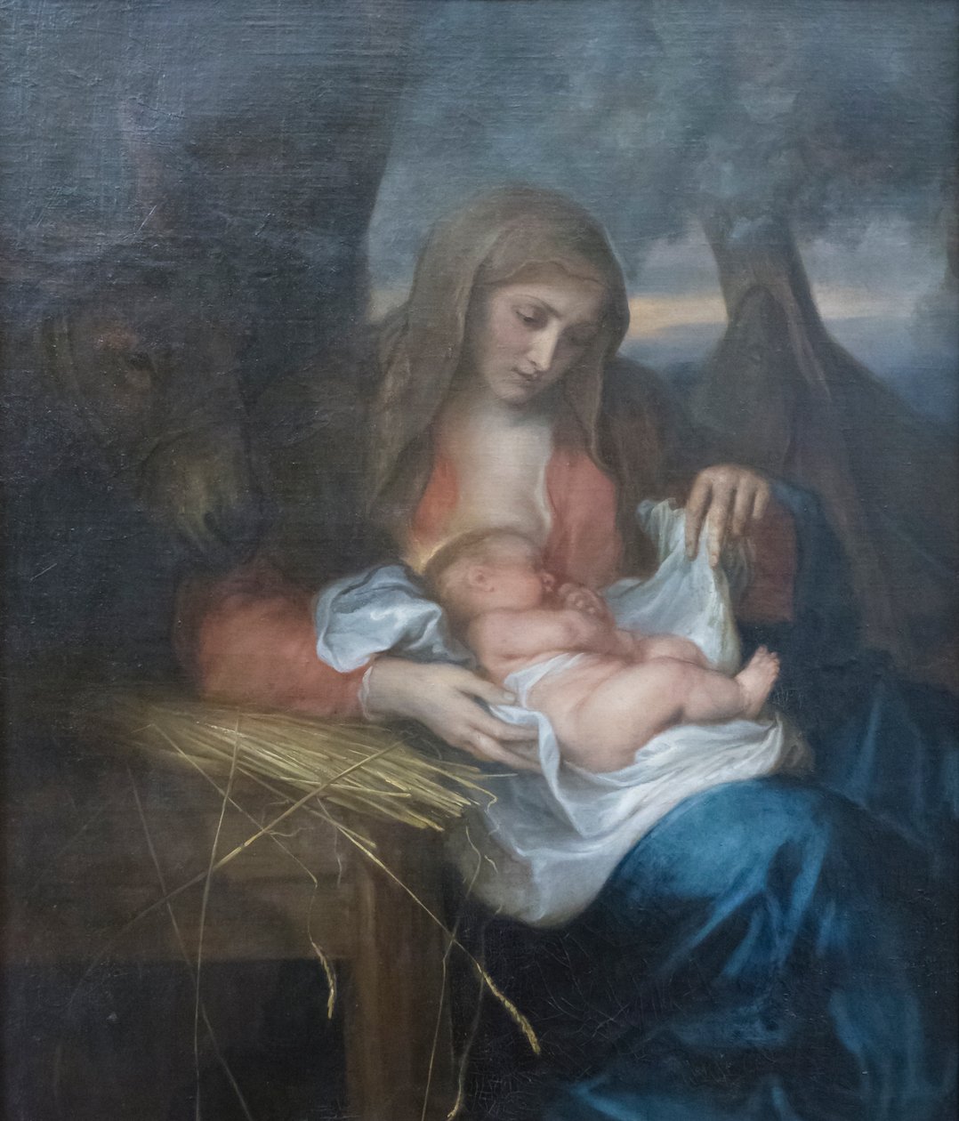 Dziewica ze słomy autorstwa Anthony van Dyck